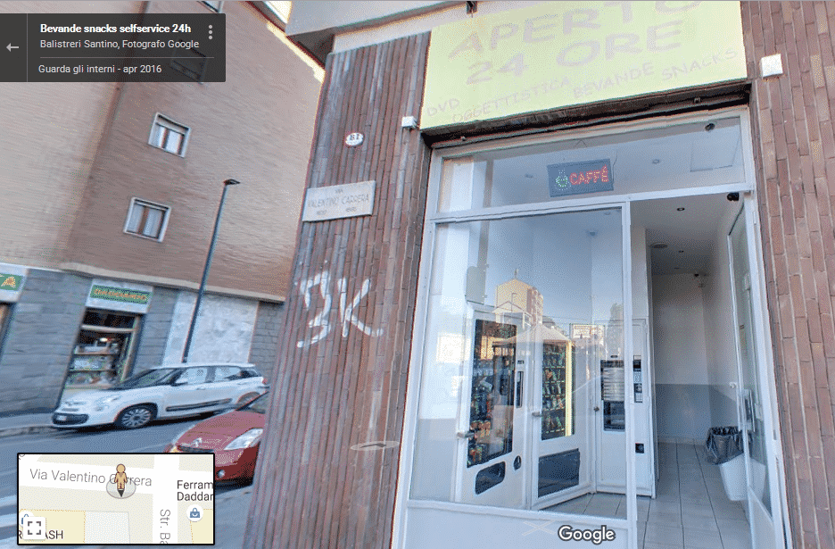 Bevande snacks selfservice 24h – Virtual Tour