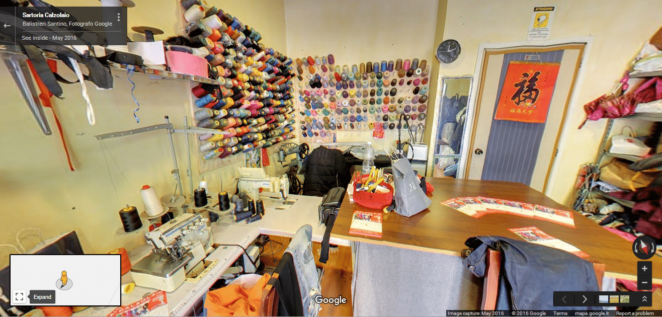 Sartoria Calzolaio – Virtual Tour