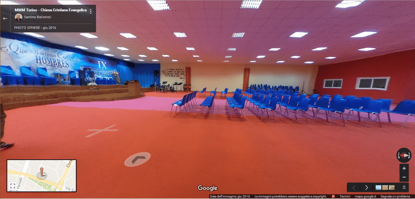 Virtual Tour Chiesa cristiana evangelica pentecostale – Ortega Ramon: