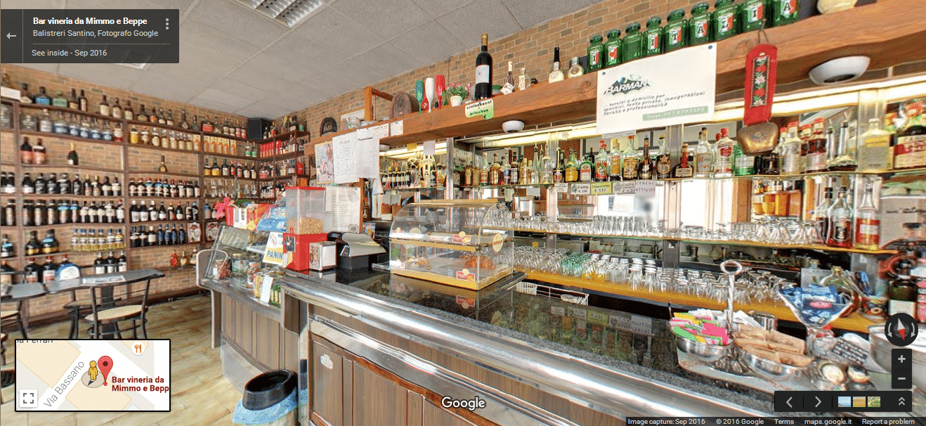 Virtual Tour Bar vineria da Mimmo e Beppe