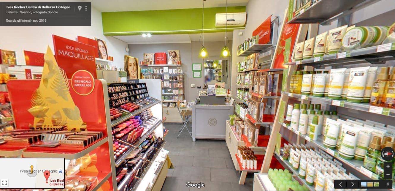 Virtual Tour Yves Rocher Centro di Bellezza Collegno