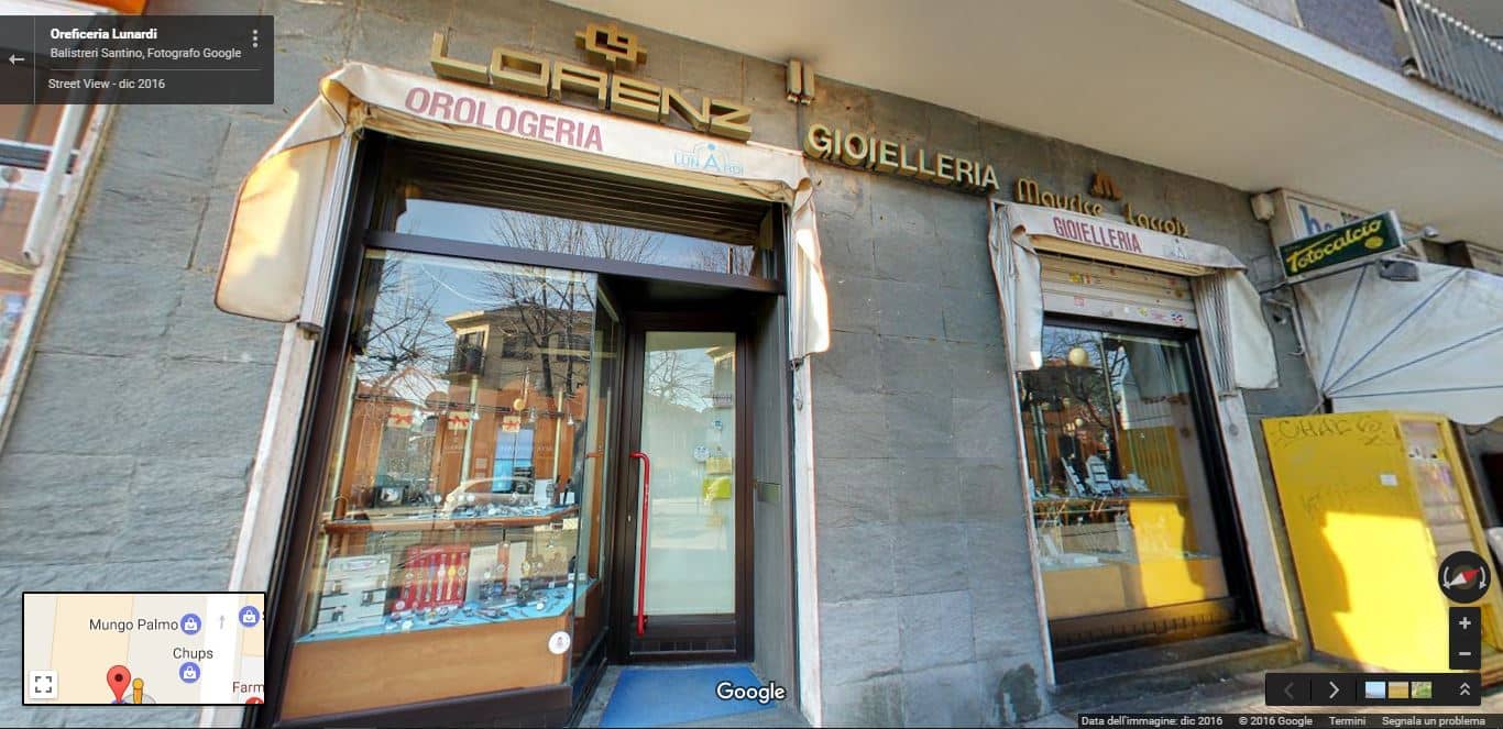 Virtual Tour Oreficeria Lunardi